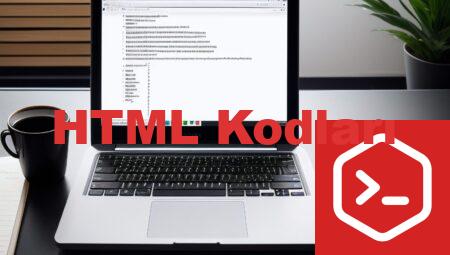 HTML Kodları