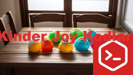 Kinder Joy Kodları