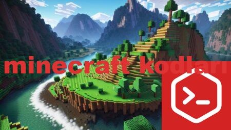 minecraft kodları