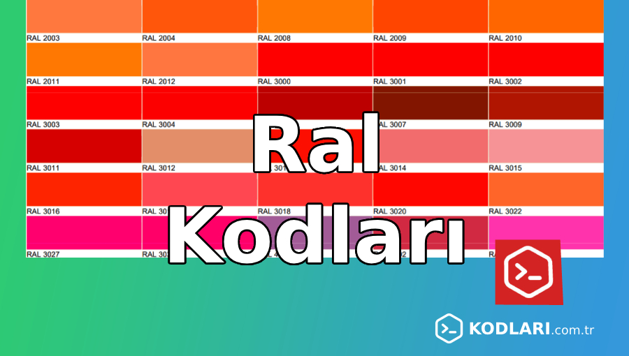 Ral Kodları